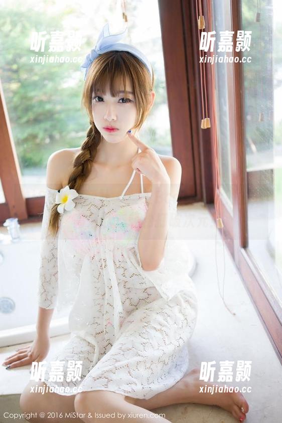 MiStar魅妍社 - 芝芝Booty的学姐在线，高清状态轻松打破次元！