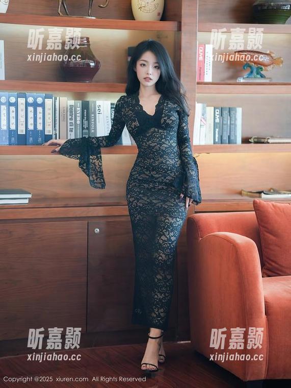 Xiuren秀人网 - 孔一红的红裙福利：一张原图看得我口水直流