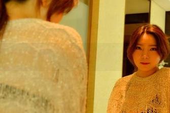 pans – 清纯写真，无圣光下的小九隐约透出一丝俏皮