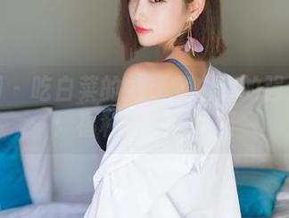秀人网 – 吃白菜的vi菜菜白裙的强烈对比：福利图集再升级