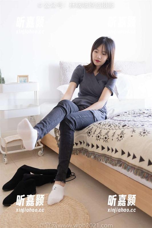袜啵啵 - 小安的自拍图包，每一张都好像在说“别着急，资源真能治愈！”